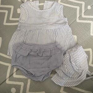 Baby girl striped dress
